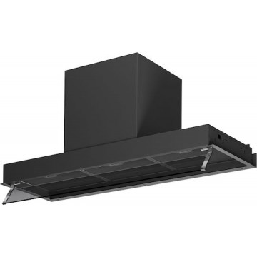 Airforce F300 BL/A/90 Απορροφητήρας Καμινάδα 90cm Μαύρος